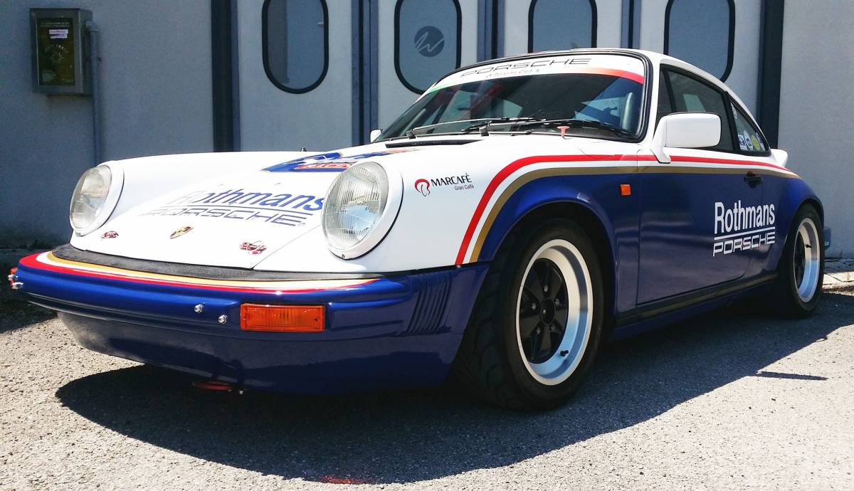 Porsche 911 SC - Car Wrapping riproduzione Rothmans