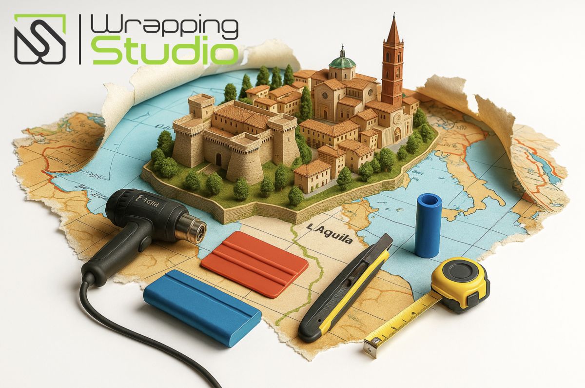 PPF e Car Wrapping a L' Aquila – Proteggi e valorizza la tua auto con Wrapping Studio