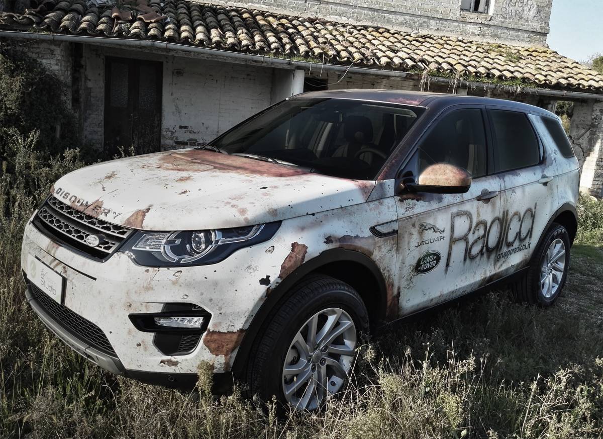 Land rover Discovery Sport - Pellicola Auto Effetto Ruggine