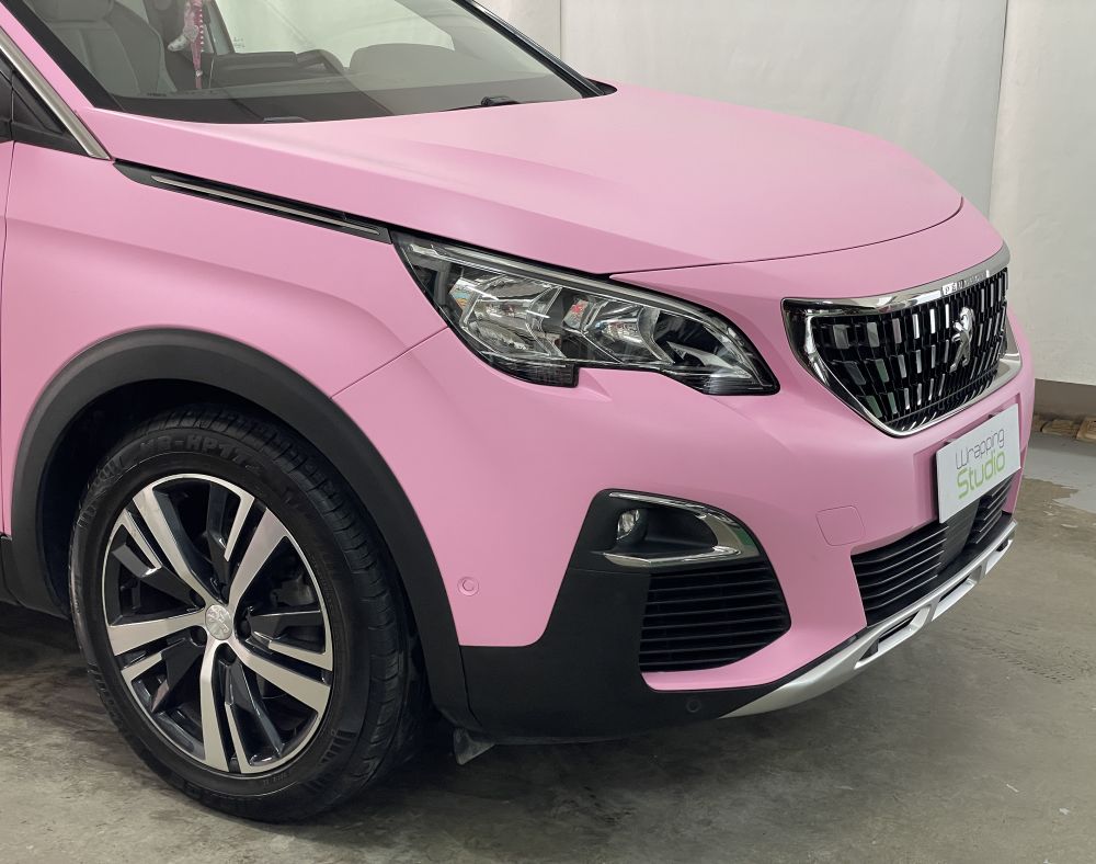 Peugeot 3008 | Wrapping Satin Kirby Pink