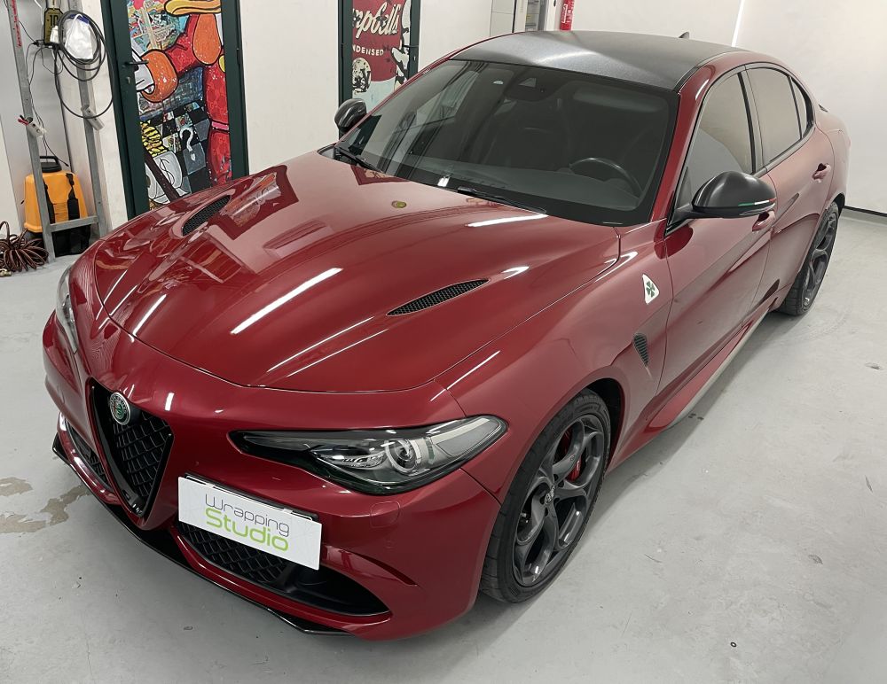 Alfa Romeo Giulia Quadrifoglio - Car Wrapping