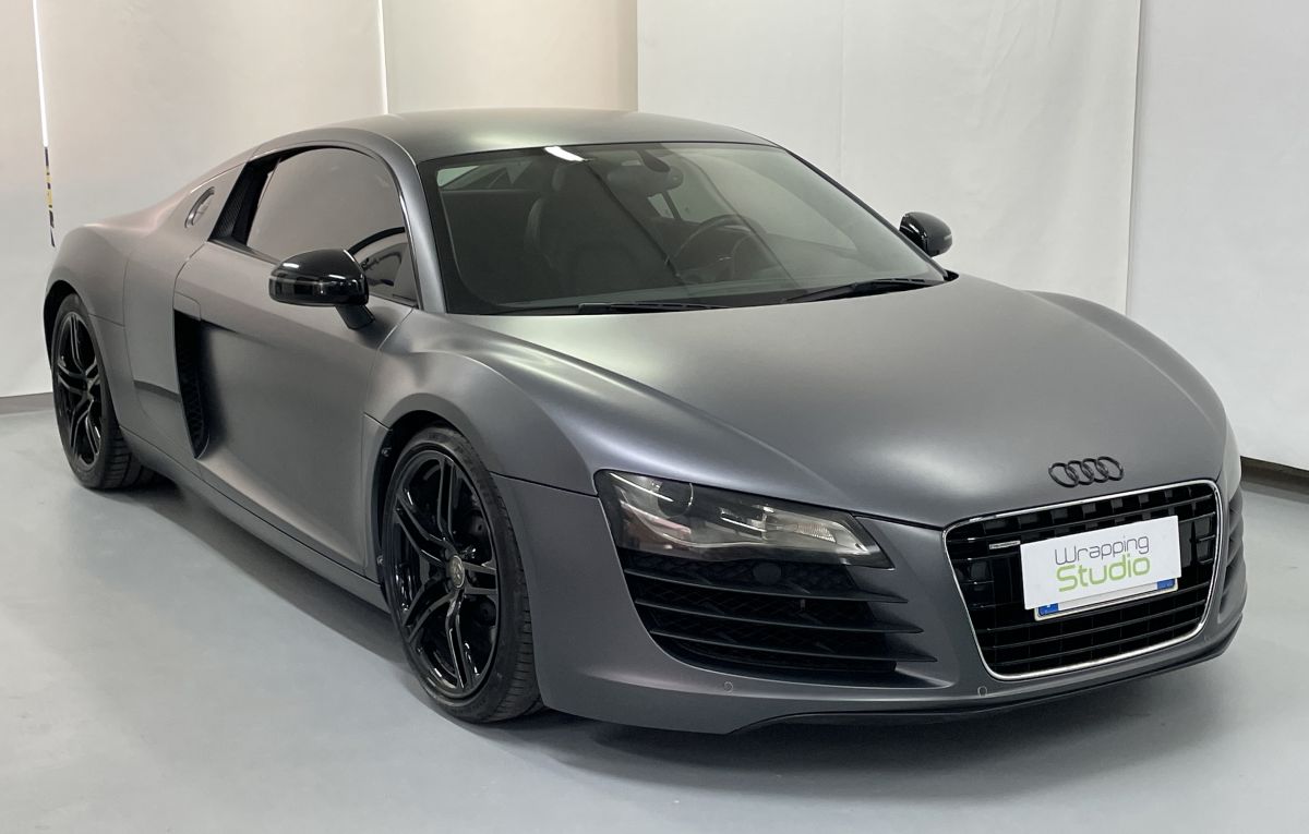 Audi R8 | Wrapping Matte Dark Charcoal