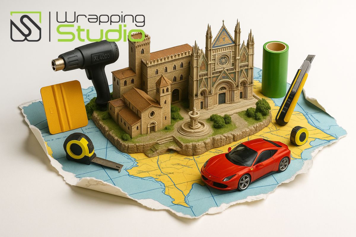 PPF e Car Wrapping a Viterbo – Proteggi e valorizza la tua auto con Wrapping Studio