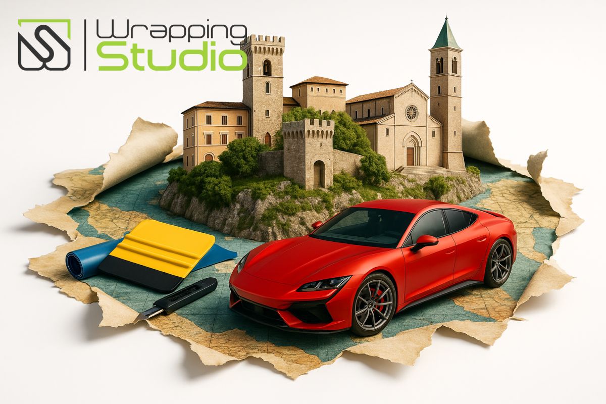 PPF e Car Wrapping a Rieti – Proteggi e valorizza la tua auto con Wrapping Studio